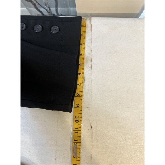 Simply Vera Wang Black Crop Flare Pants XXL Mid Rise Stretch - Picture 9 of 11